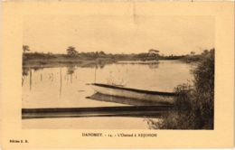 CPA AK DAHOMEY - L'Ouémé á Adjohon (86699) - Dahomey