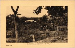 CPA AK DAHOMEY - Adjohon - Le Village (86712) - Dahomey