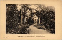 CPA AK DAHOMEY - Azo-Oui Lissé - La Route (86716) - Dahomey