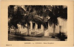 CPA AK DAHOMEY - Cotonou - Maison Européenne (86732) - Dahomey