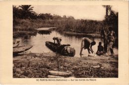 CPA AK DAHOMEY - Sur Les Bords Du Fleuvre (86736) - Dahomey
