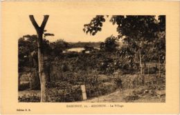 CPA AK DAHOMEY - Adjohon - Le Village (86752) - Dahomey