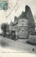 Mettray (Indre-et-Loire) Pied à Terre Des Seigneurs D'Avantigny - Carte N° 8 Dos Simple - Mettray