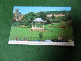 VINTAGE UK SOMERSET: WESTON Super MARE Grove Park Bandstand Colour Bamforth - Weston-Super-Mare