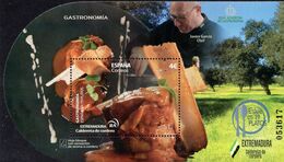 Spain - 2020 - Gastronomy - Lamb Stew Of Estremadura - Mint Souvenir Sheet With Lamb Scent - 2011-2020 Neufs