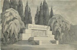 Themes Div- Ref FF374-illustrateurs-dessin Illustrateur -monuments Aux Morts Guerre 1914-18- Paladru -isere   - - Paladru