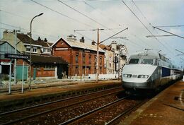 (1996) TRAIN TGV -  COUDEKERQUE  BRANCHE (59) Gare - Tirage Limité 100 Ex - Coudekerque Branche