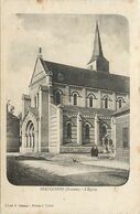 Depts Div- Ref AT963- Somme - Beauquesne - L Eglise -  Pourtour Cadre - - Beauquesne