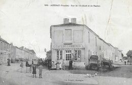 85)    AIZENAY  -  Rue De Challant Et De Nantes   (  Café Du Commerce  ) - Aizenay