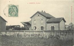 Depts Div- Ref AT961- Somme - Acheux - La Gare - Gares - Train - Trains - Ligne De Chemin De Fer - - Acheux En Amienois