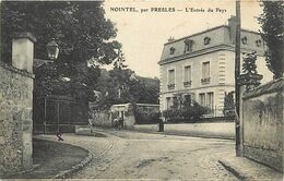 Depts Div- Ref AT938- Val D Oise - Nointel Par Presles - L Entrée Du Pays - Villa - - Nointel