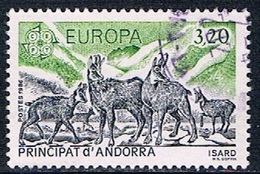 Andorre Français - Europa : Protection De La Nature Et De L'environnement 349 (année 1986) Oblit. - Used Stamps