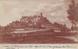 Polignac       43      Le Château En 1791 Repro D'une Gravure De L'Epoque          (voir Scan) - Otros & Sin Clasificación