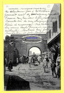 CPA CASABLANCA ♥♥♣♣☺♣♣ Vue Porte De Marakech 1914 ( Courrier Soldat ) - Casablanca