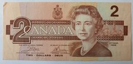 Canada 2 Dollars 1986 Ottawa Type Robin Merle D'Amérique - Canada