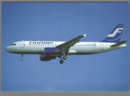 CPM Avion - Finnair - Airbus A320-214 - Toulouse 2001 - 1946-....: Ere Moderne