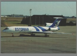 CPM Avion - Estonian - Tupolev 154M - Prague 1995 - 1946-....: Ere Moderne