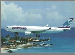 CPM Avion - Corsair - Airbus A330-243 - Saint Martin 2005 - 1946-....: Ere Moderne