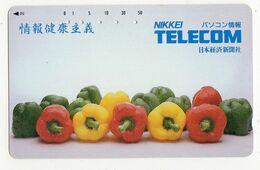 TELECARTE JAPON POIVRON - Alimentation