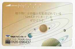 JAPON TELECARTE ESPACE - Astronomia