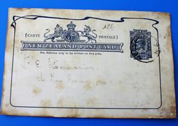 New Zealand Stamp Oceania 1855-1907 British Colony Letter,Postal Stationery Lettre,Document-Entiers Postaux - Postal Stationery
