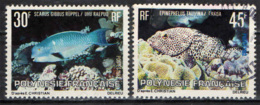 POLINESIA FRANCESE - 1982 - PESCI - Parrotfish, Spotted Bass - USATI - Oblitérés