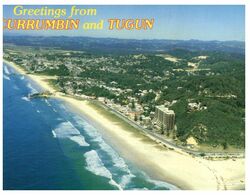 (M 20) Australia - QLD - Currumbin & Tugun - Postcard With Stamp And Postmark - Gold Coast