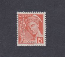 TIMBRE FRANCE N° 408 NEUF ** - 1938-42 Mercure