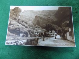 VINTAGE UK SOMERSET: CHEDDAR Lion Rock And Cheddar Gorge Sepia Judges - Cheddar