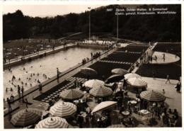 Zürich,  Dolder-Wellen- & Sonnenbad. Elektr. Geheizt Kinderbassin. Waldluftbäder, Ca. 50er Jahre - Wald