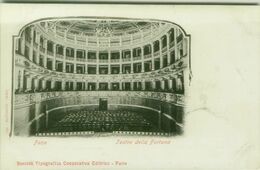 FANO - TEATRO DELLA FORTUNA - EDIZIONE SOCIETA TIPOGRAFICA COOPERATIVA - 1900s  (5490) - Fano