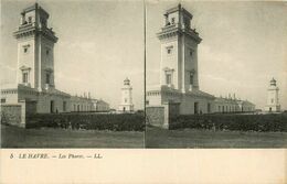 Le Havre * Les Phares * Cpa Stéréo - Portuario