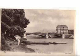 GRENOBLE   //         LE PONT DE L ESPLANADE - Grenoble