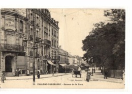 CHALONS SUR MARNE     //     AVENUE DE   LA GARE - Châlons-sur-Marne