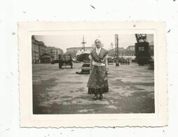 Photographie Equinet ,Chatellerault , Folklore , NICE , 1936 , 100 X 70 Mm - Non Classés