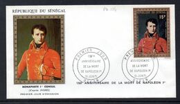 Senegal A 104/07 Fdc Napoleon Bonaparte, Aigle, Armoiries, Consul, Empereur - Napoleon