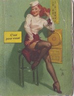 Pin-ups - Femme Sexy - Groom Ascenseur - Métiers - Calendrier 1952 - Pin-Ups