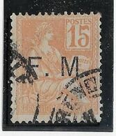 France FM N°1 - Oblitéré - TB - Military Postage Stamps