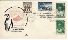 Australian Antarctic 1959 Definitives Royal FDC - FDC