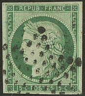 CERES 1849. No 2, Nuance Foncée, Obl étoile. - TB - 1849-1850 Cérès