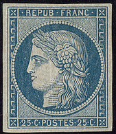 * CERES 1849. No 4, Bleu, Très Frais. - TB. - RR - 1849-1850 Cérès