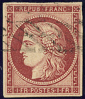 CERES 1849. No 6, Obl Grille Sans Fin. - TB - 1849-1850 Ceres