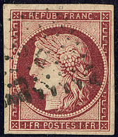 CERES 1849. No 6b, Carmin Foncé. - TB - 1849-1850 Cérès