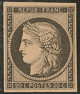 ** CERES 1849. Réimpression. No 3f, Très Frais. - TB - 1849-1850 Ceres