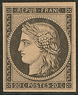 ** CERES 1849. Réimpression. No 3f, Très Frais. - TB - 1849-1850 Cérès