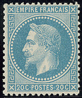 ** EMPIRE LAURE. No 29A, Bleu Type I, Très Frais Et Centré. - TB - 1863-1870 Napoléon III Con Laureles