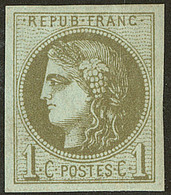 * BORDEAUX. No 39C, Olive, Très Frais. - TB - 1870 Emission De Bordeaux