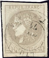 BORDEAUX. No 41B, Obl Cad. - TB - 1870 Emission De Bordeaux