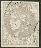 BORDEAUX. No 41Bb, Gris-lilas, Obl Cad. - TB - 1870 Emissione Di Bordeaux