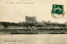 Saumur * Vue Générale Du Quai De Limoges - Saumur